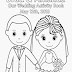 Wedding Coloring Book Pages Free