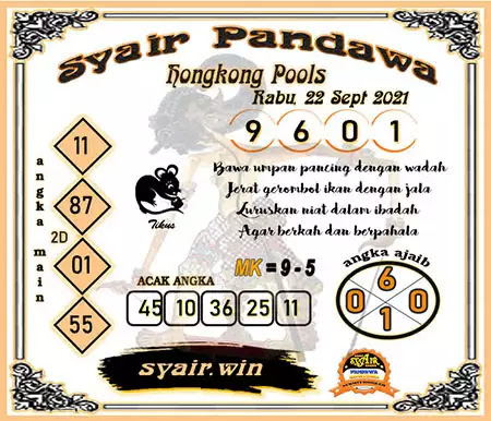 Prediksi Syair Hk 22 September 2021 - Pangkalantoto