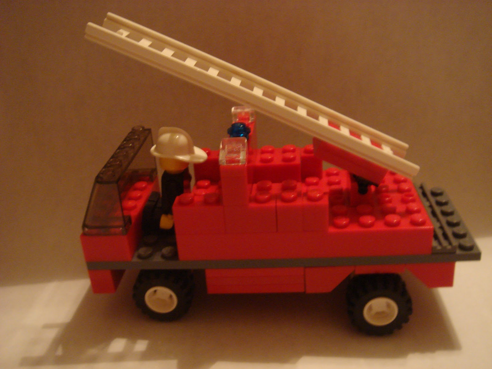 Building Legos with Christ: Lego Creation - Vintage Fire Truck