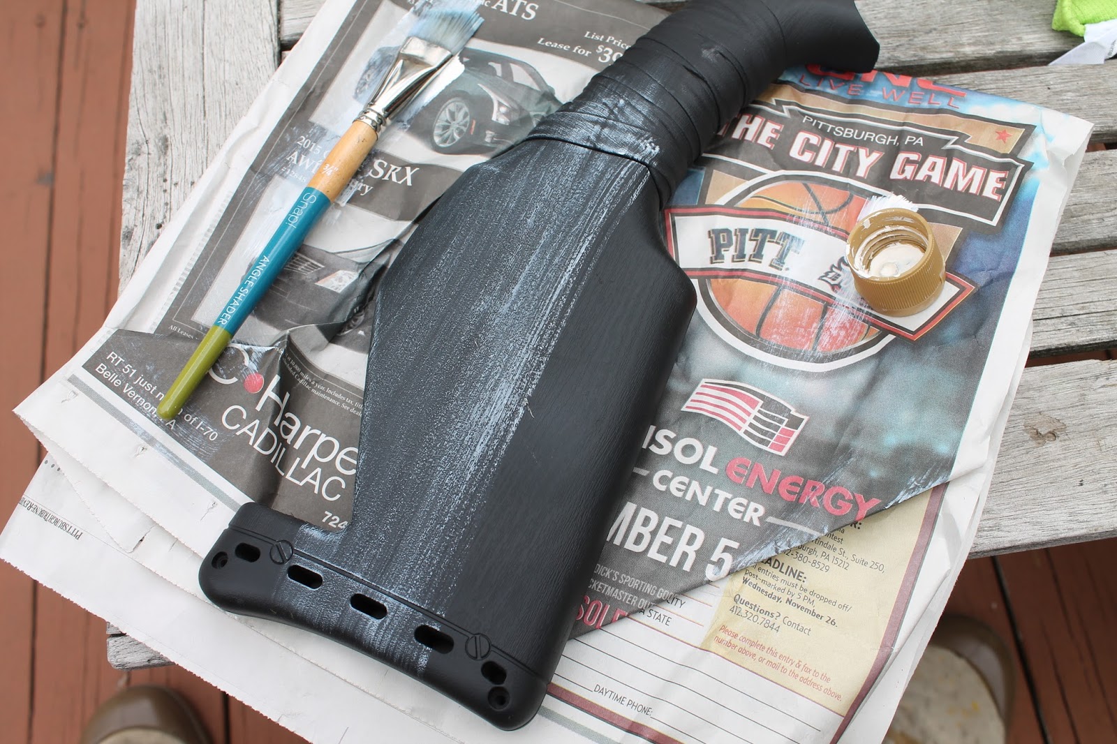 Geek House Creations Tutorial Painting Wood Grain On Plastic