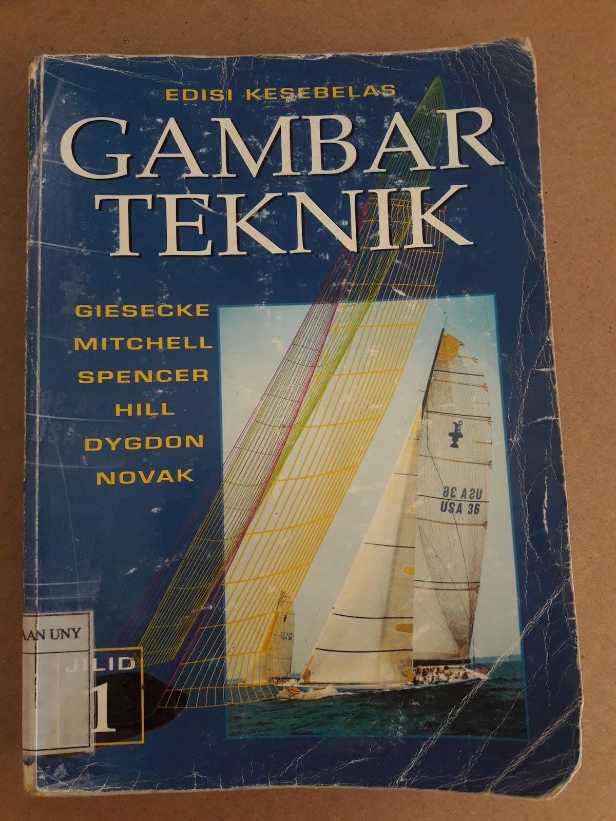 Resensi Buku : GAMBAR TEKNIK Edisi Ke-11 Jilid 1