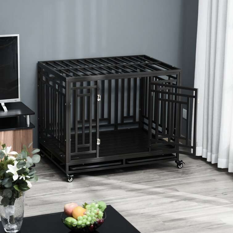 Review ﻿Tucker Murphy™ Pet 45 Heavy Duty Steel Dog Crate Kennel Pet