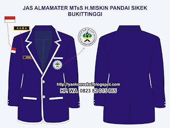 JAKET ALMAMATER MTSs H. MISKIN PANDAI SIKEK BUKITTINGGI