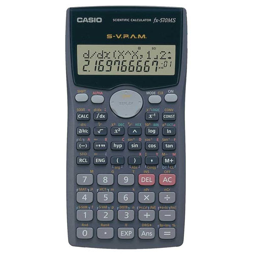 Máy tính điện tử khoa học Casio FX570MS