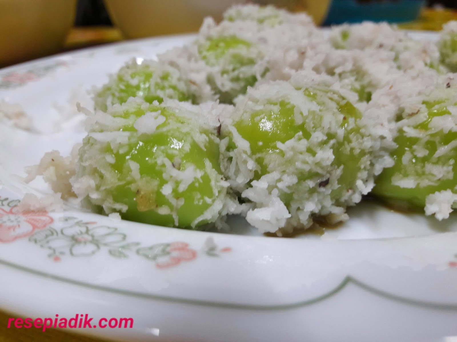 Resepi Kuih Buah Melaka Onde Onde Resepi Adik