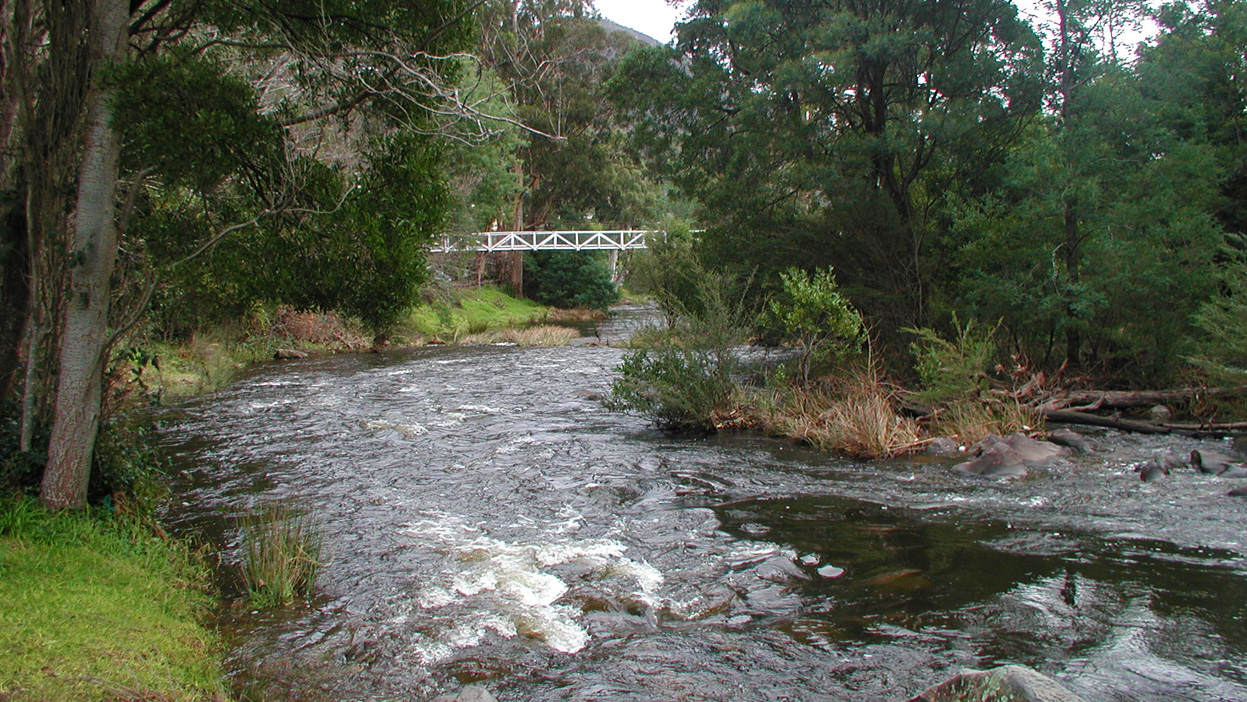 MAP WARBURTON, VICTORIA