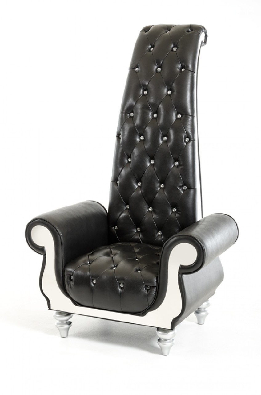 Stylish Design Furniture Divani Casa Luxe Neo Clasical Black