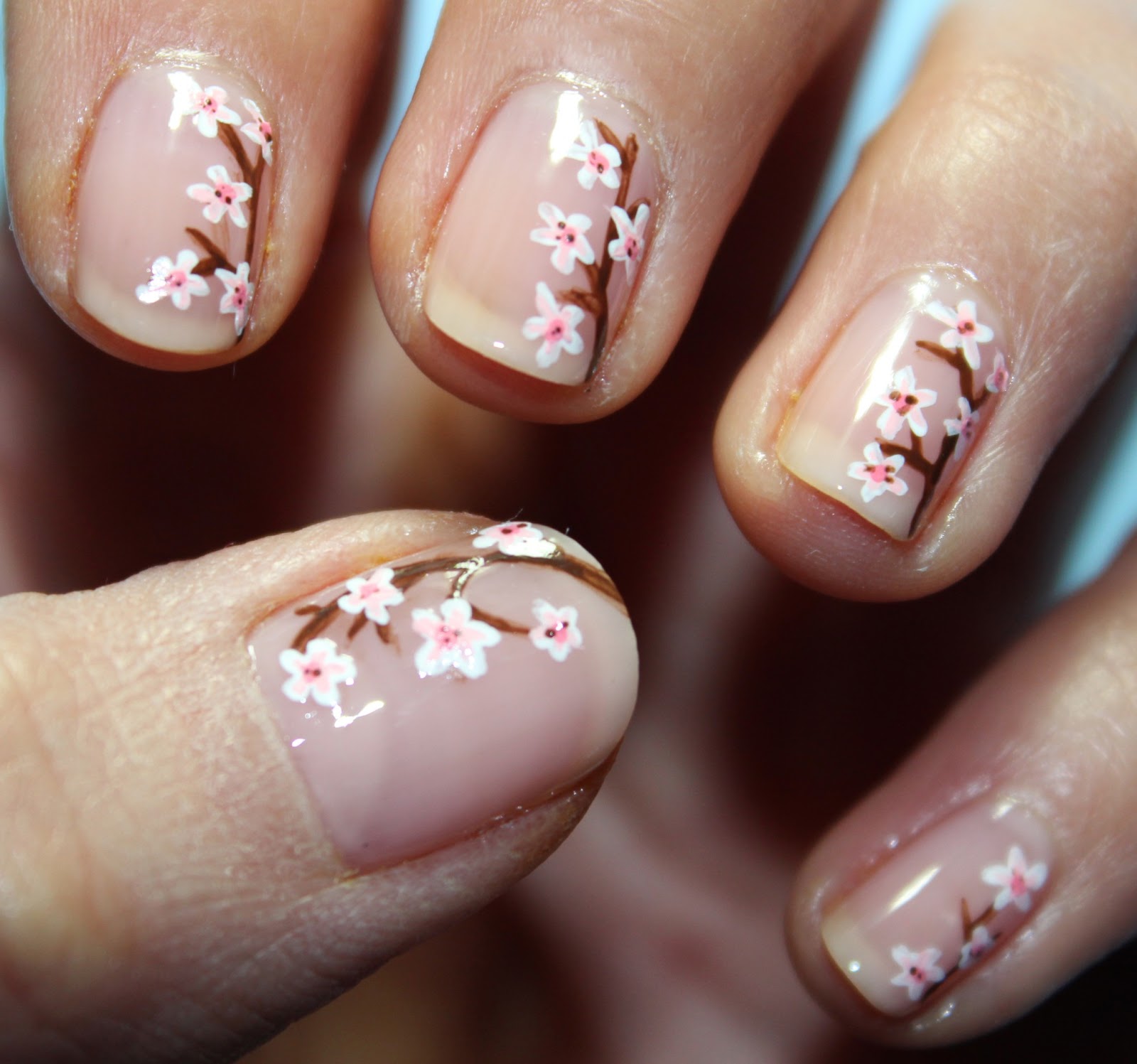 enamelicious Nail Art Another Flower Nail Tutorial