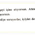Nasılsın diye soruyorlar