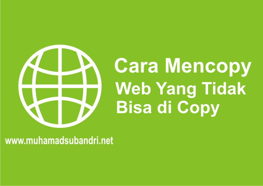 Cara Mengcopy Web Yang Tidak Bisa Di Copy Tutorial Bermanfaat