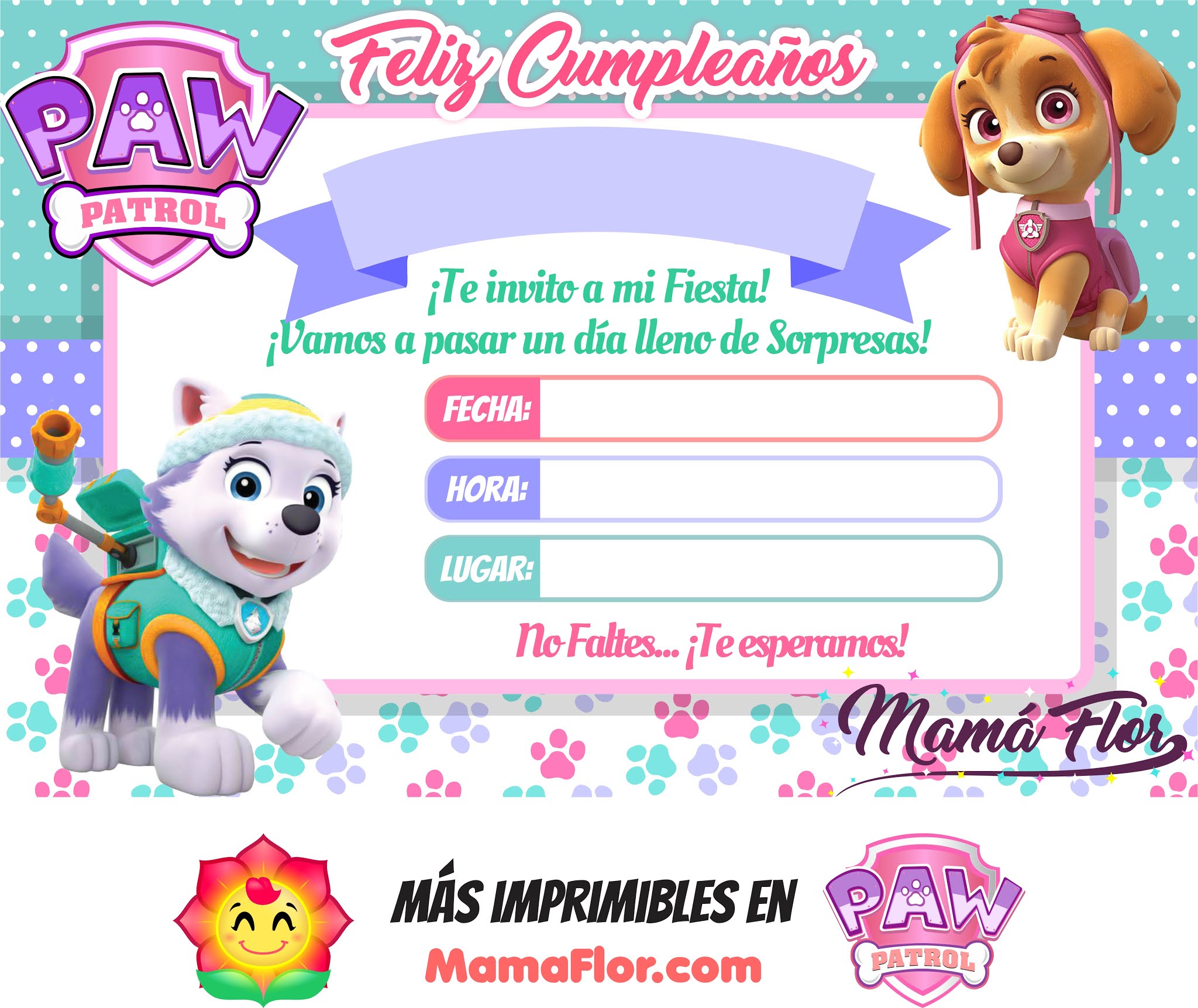 Paw Patrol Feliz Cumpleaños - El Taller de Hector  Fiesta infantil paw  patrol, Imprimibles feliz cumpleaños, Carteles de feliz cumple