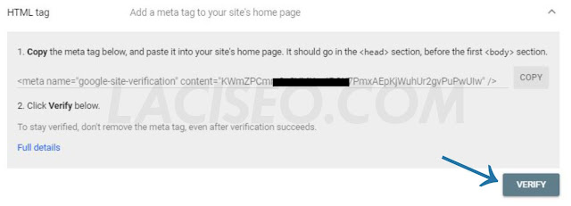 Verifikasi Property Secara Manual Cara Mendaftarkan Blog ke Google Search Console (Webmaster) Terbaru