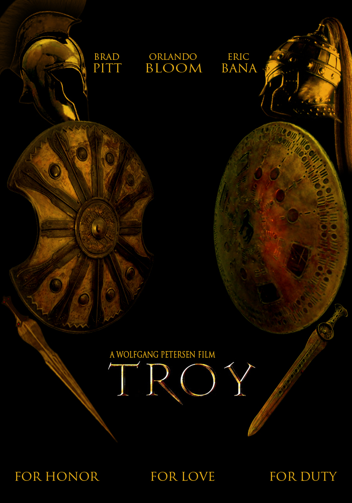 DOCTOR GERE’S COLLECTION Troy (2004) Achilles (Brad Pitt) SFX Shield