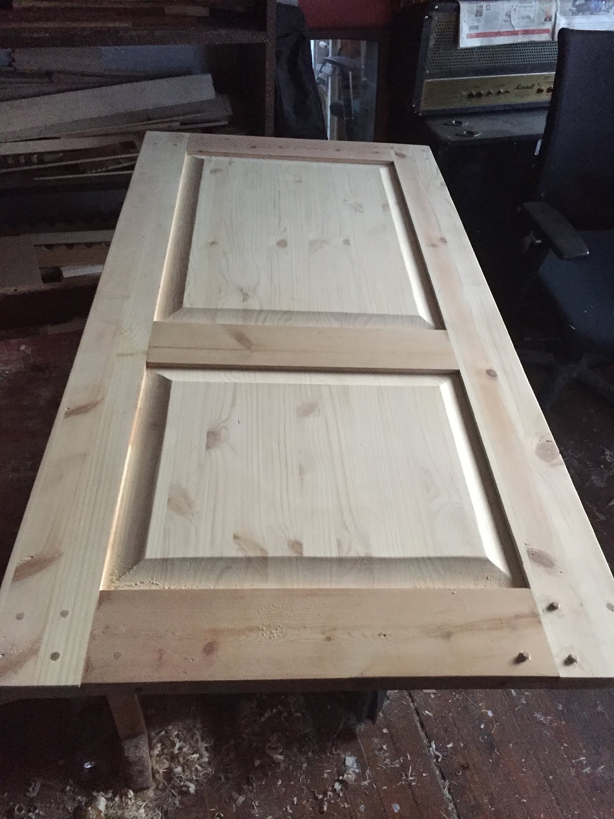 How to make a panel door