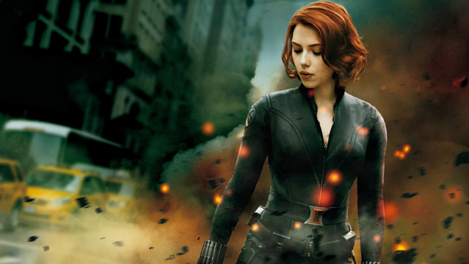 Hot Scarlett Johansson Wllpaper: Black Widow Avengers