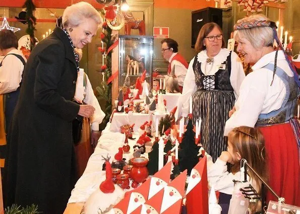 Princess Benedikte of Denmark opened Swedish Gustaf's Church (Svenska Gustafskyrkan) Christmas Bazaar