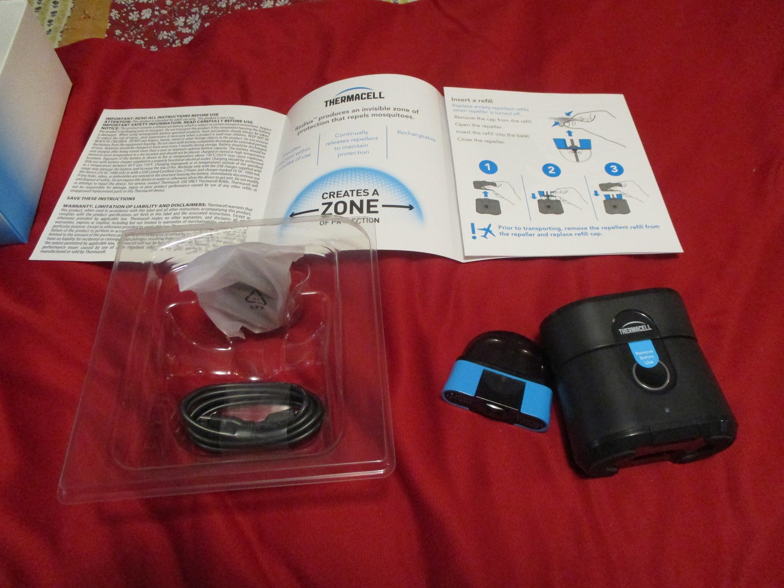 Missy's Product Reviews Thermacell Radius Zone Mosquito Repellent & Patio Shield Mosquito Repeller