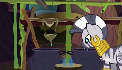 Zecora mixing her potion