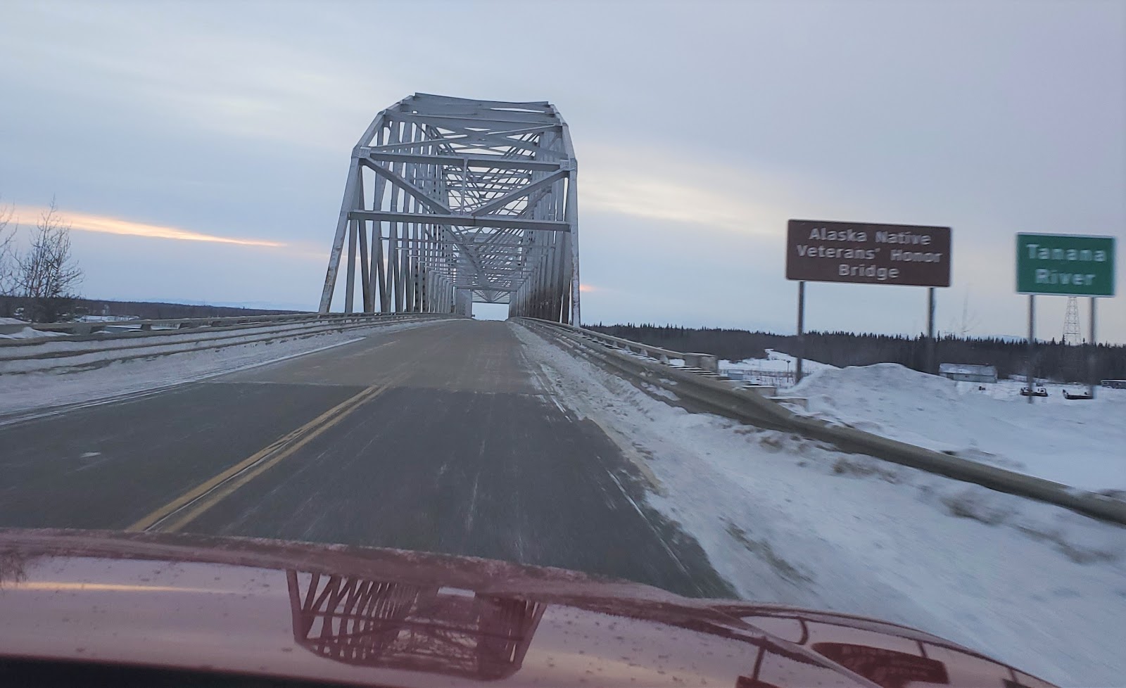 Winter Drive to Anchorage From Fairbanks