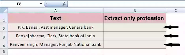 excel MID function with FIND function in hindi