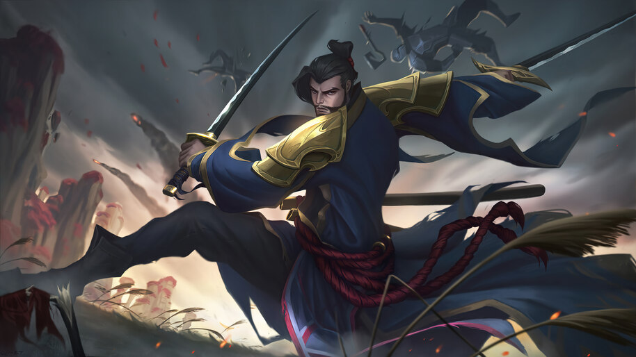 Yone LoL League of Legends 4K #6850a Wallpaper PC Desktop
