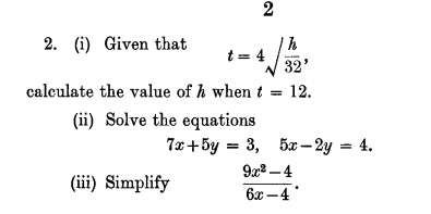 Armchair Ideology O Level And Gcse Maths Compared