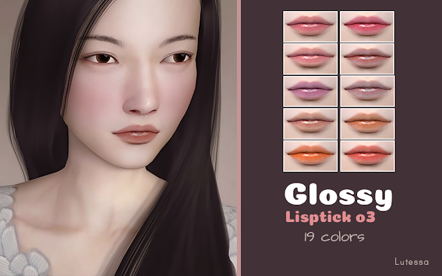 Sims 4 lipstick cc