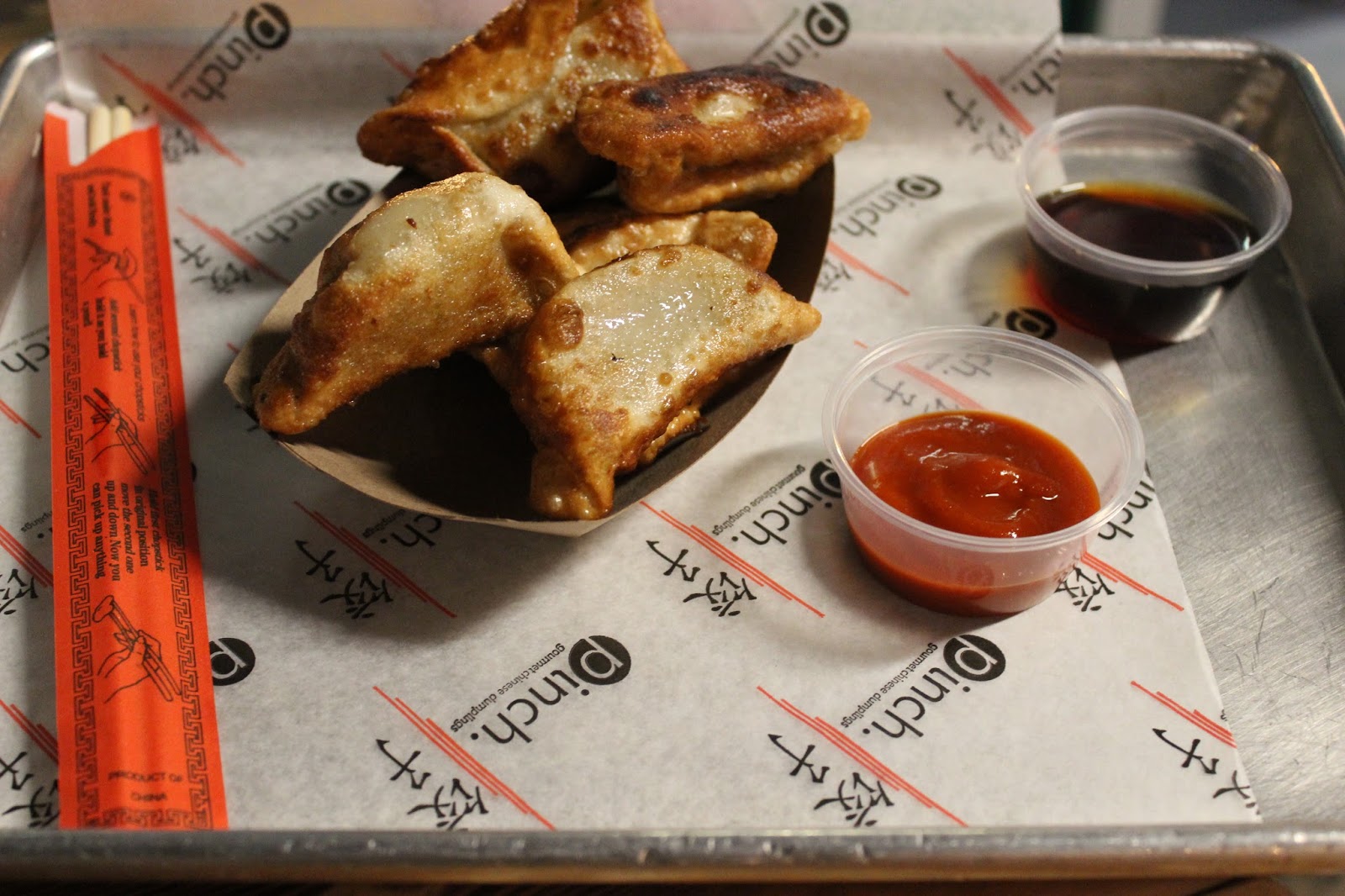 Tonight I Dined Pinch Dumplings