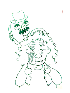 pitufo gruñon muñeco