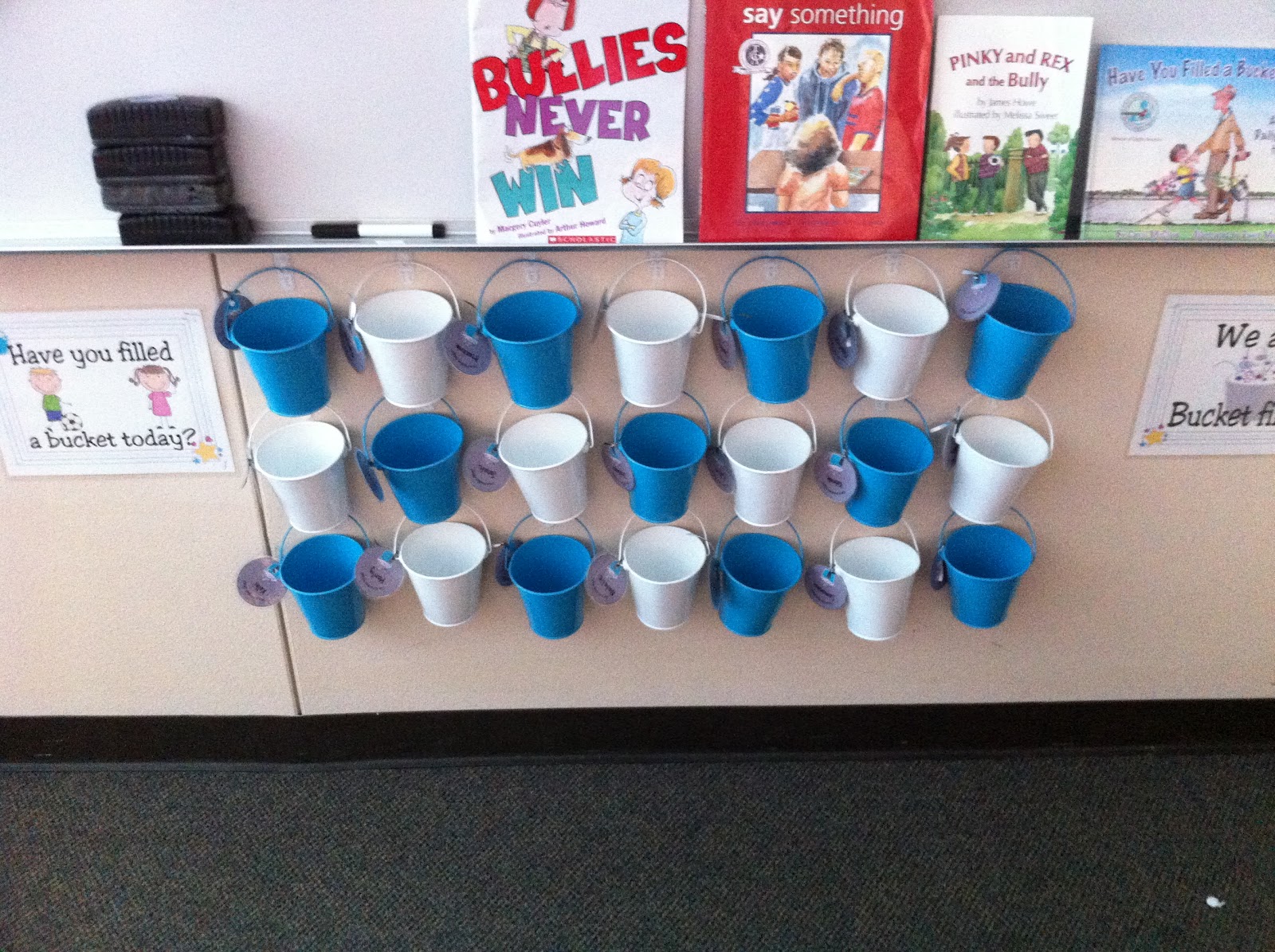 Teaching Mrs. T Bucket filling