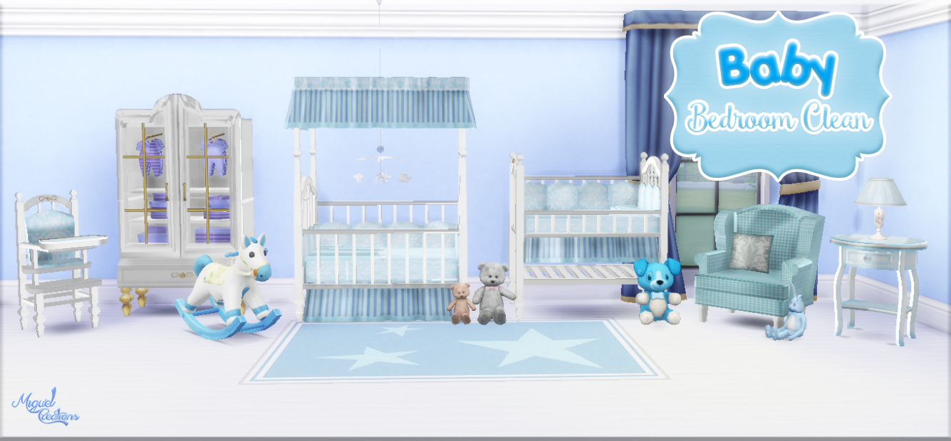 Sims 4 CC's The Best Nursery Set by Miguel
