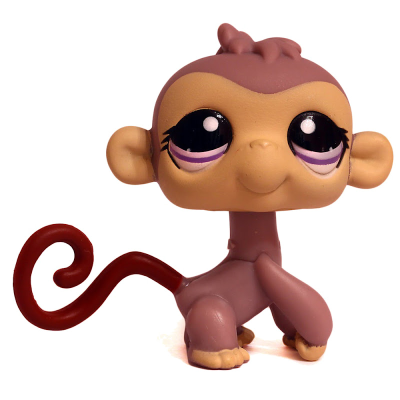 Littlest Pet Shop Pet Pairs Monkey (1098) Pet LPS Merch