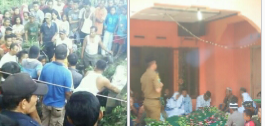 Proses evakuasi dan suasana sebelum pemakaman. Proses evakuasi dan suasana sebelum pemakaman.