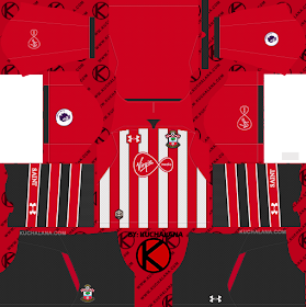 Southampton FC 2018/19 Kit - Dream League Soccer Kits