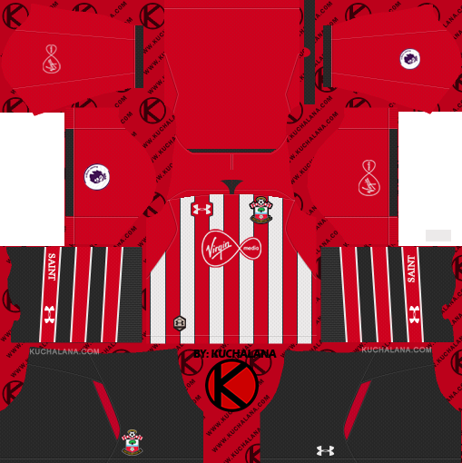 Southampton FC 2018/19 Kit - Dream League Soccer Kits