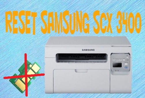 Reset Samsung scx 3400