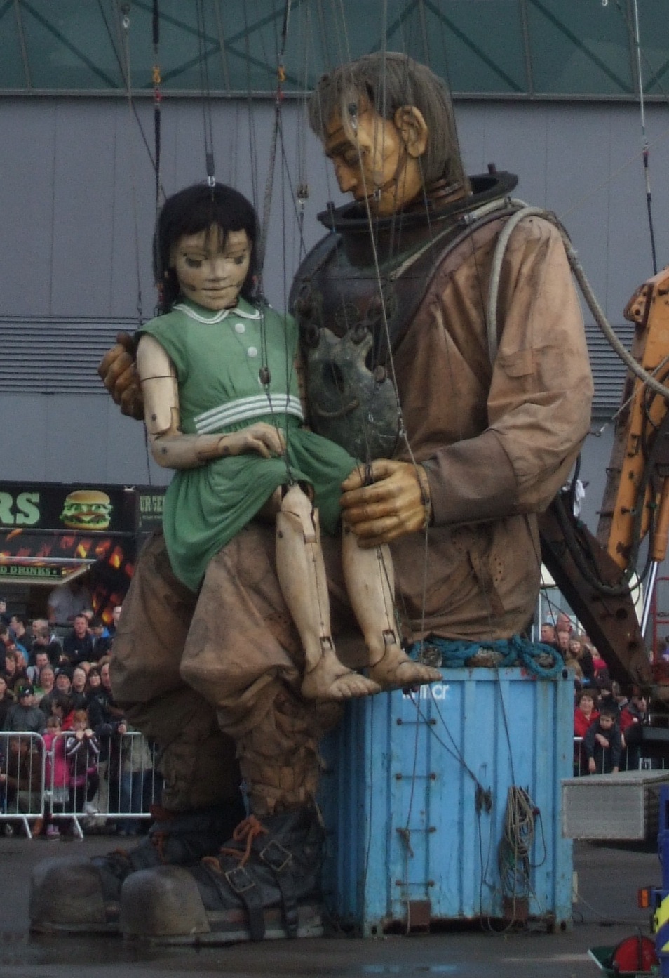 Adequate Riders Giant Puppets