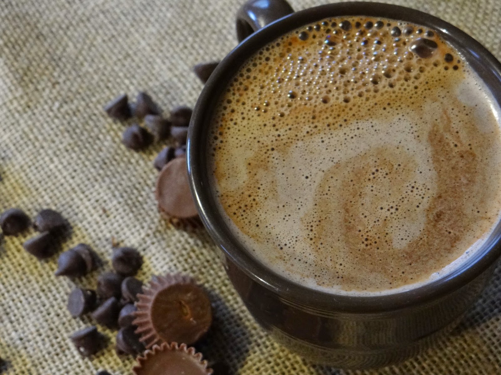 Real Life Living Reese's Peanut Butter Cup Hot Cocoa