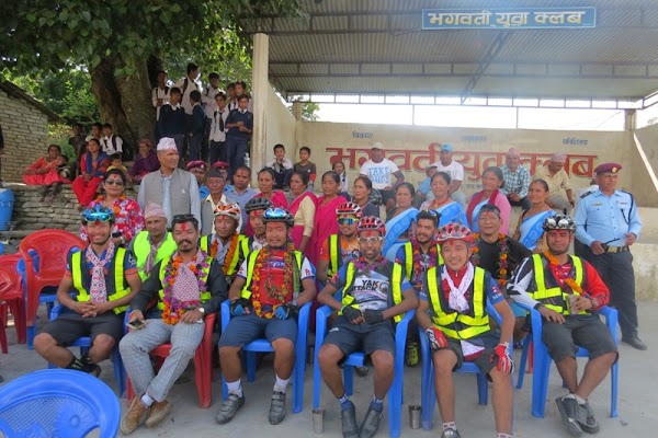 Bicycle trip was launched for the purpose of promoting tourism Maldhunga to Ruise Bhediwodar [ PHOTO FEATURE] 