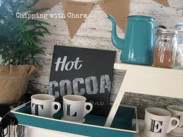 Chipping with Charm: Faux Chalkboard Canvases Old Signs Stencils...www.chippingwithcharm.blogspot.com