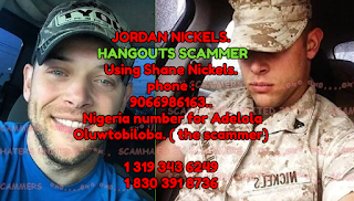 Scam military romance