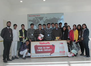 Industrial visit to Yakult Danone India (P) Ltd Industrial visit to Yakult Danone India (P) Ltd