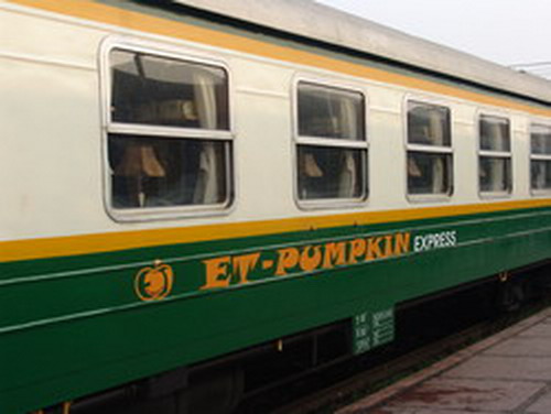 Tàu lào cai Pumpkin Express train