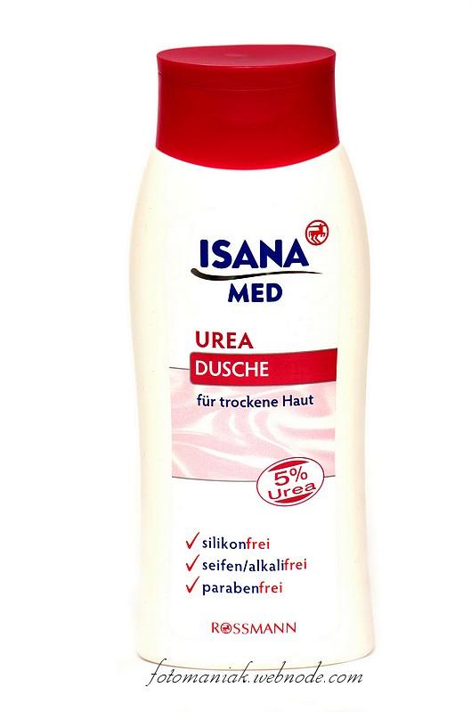 Isana Med, Urea, Dusche, lotion i handcreme