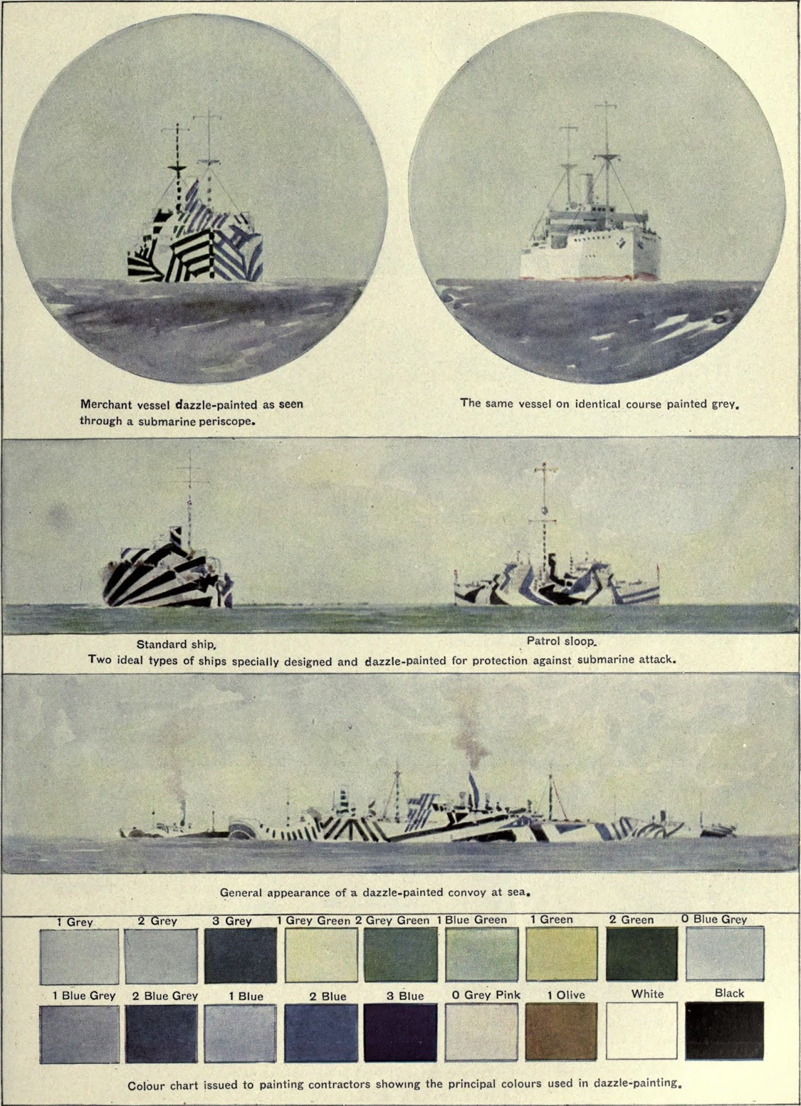 Heroes, Heroines, and History Dazzle Camouflage