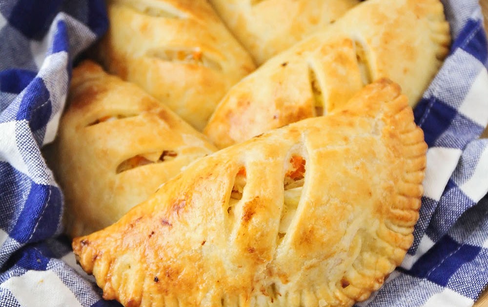 The Baker Upstairs Chicken and Vegetable Hand Pies