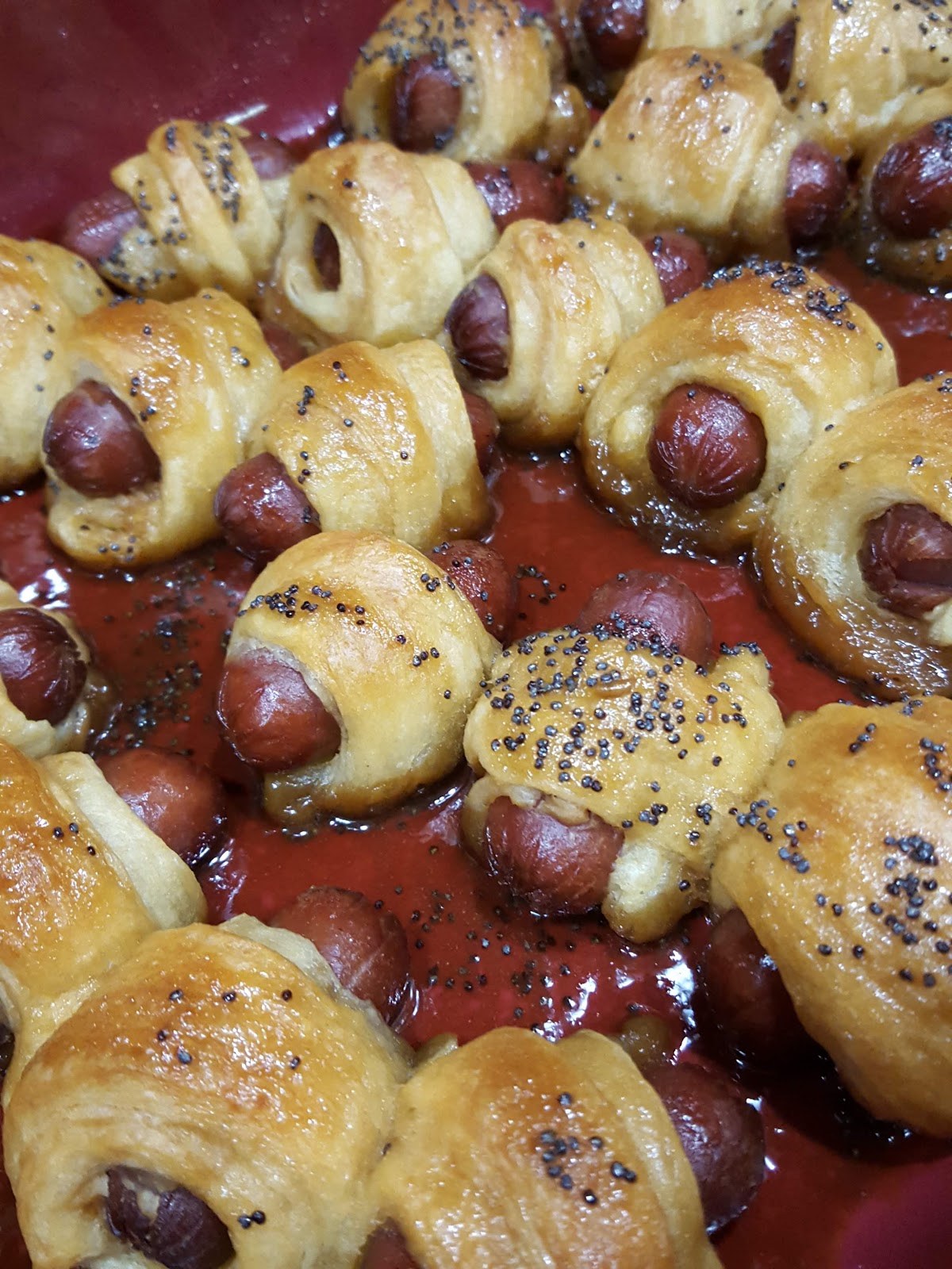 The Better Baker Glazed Pigs in a Blanket