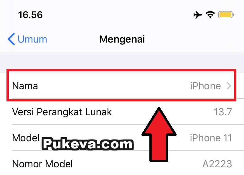 Cara Mengubah Nama Airdrop Di Iphone Ipad Pukeva