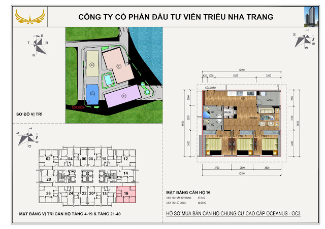 Bán căn 2116 OC3 Mường Thanh Viễn Triều Nha Trang