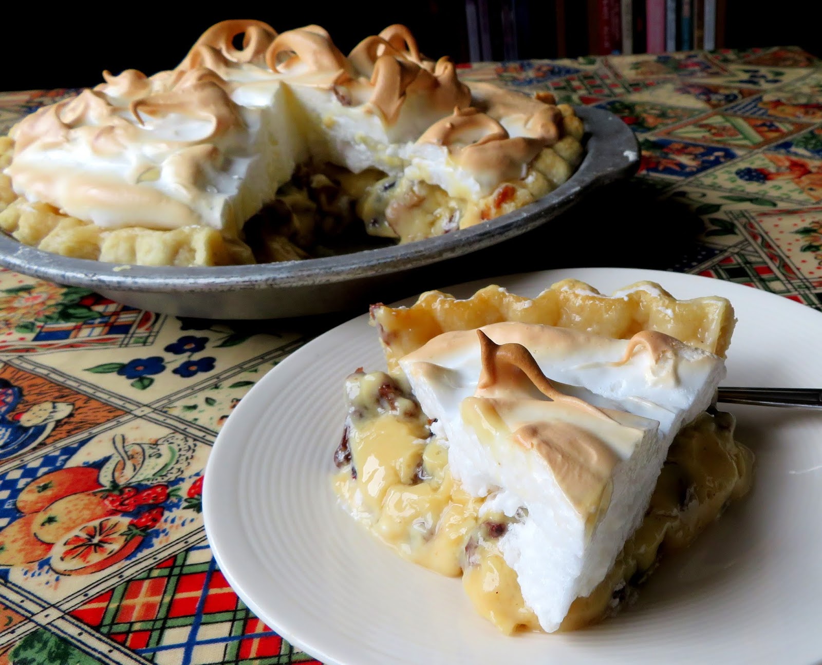 The English Kitchen Raisin & Sour Cream Meringue Pie
